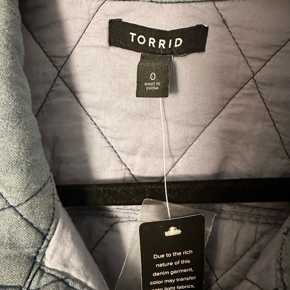 Denim quilted jacket - Picture 6 of 7